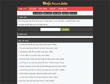Tablet Screenshot of ninjaschool.info